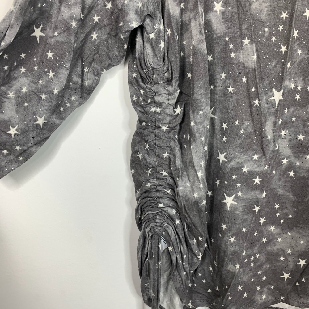 Ruby Rd. sparkle star pattern blouse - Picture 7 of 7